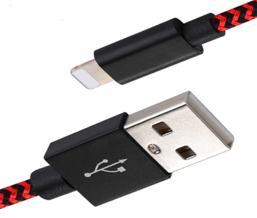 USB-A to Lightning 充電線