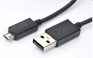 USB 2.0 Micro B to A